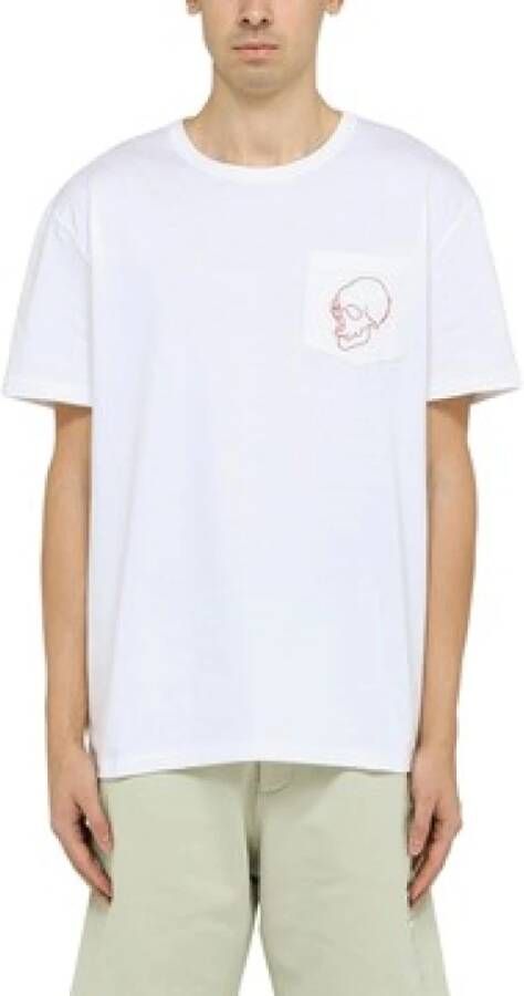 Alexander mcqueen Stijlvolle T-Shirt voor Heren White Heren