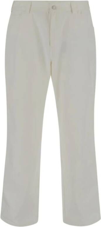 Alexander mcqueen Stijlvolle Witte Cargo Jeans White Heren