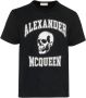 Alexander mcqueen Zwarte T-shirts en Polos met Skull Logo Black Heren - Thumbnail 1