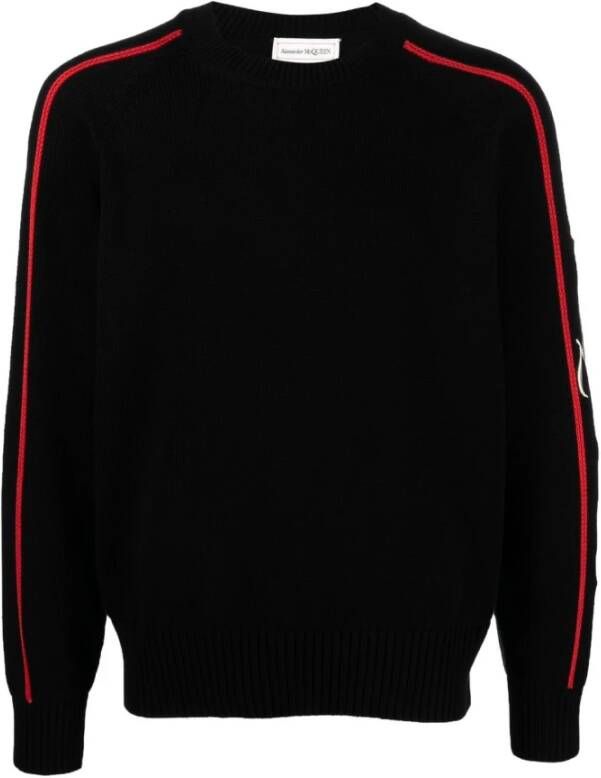 Alexander mcqueen Sweaters Black Zwart Heren