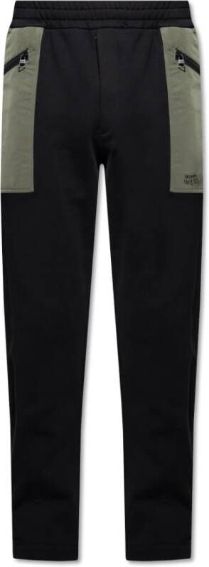 Alexander mcqueen Sweatpants met logo Zwart Heren