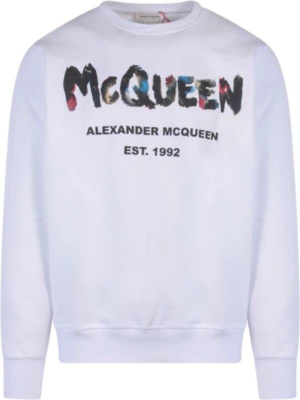 Alexander mcqueen Sweatshirt Wit Heren