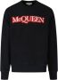Alexander mcqueen Zwarte Sweatshirt Regular Fit Koud Weer 100% Katoen Black Heren - Thumbnail 1