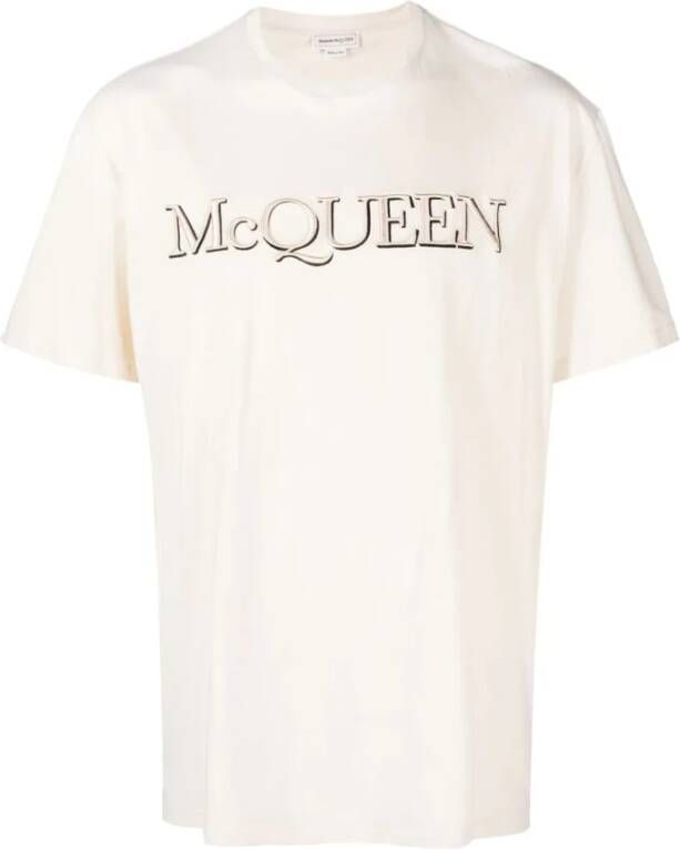 Alexander mcqueen T-Shirts Beige Heren