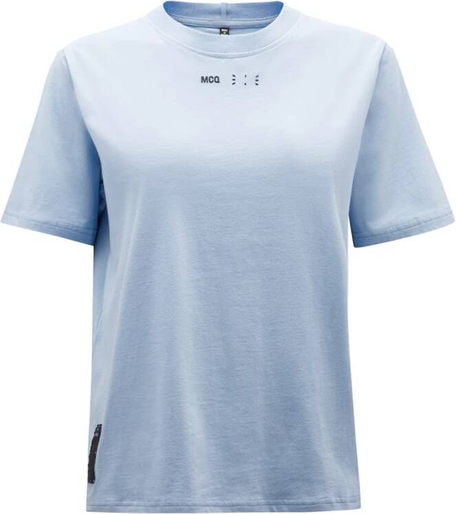 Alexander mcqueen T-shirt Blauw Dames