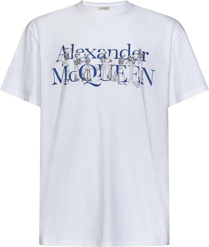 Alexander mcqueen T-shirt Wit Heren