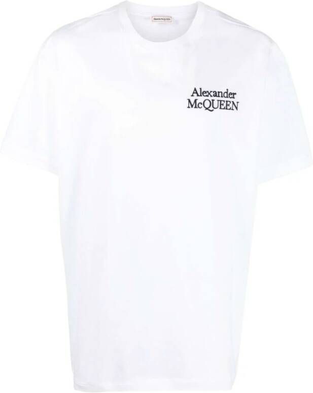 Alexander mcqueen t-shirt Wit Heren