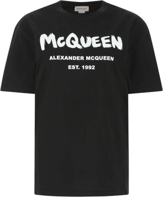 alexander mcqueen T-Shirt Zwart Dames