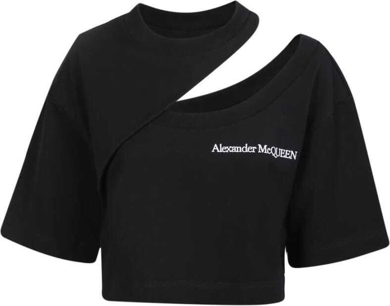Alexander mcqueen T-shirt Zwart Dames