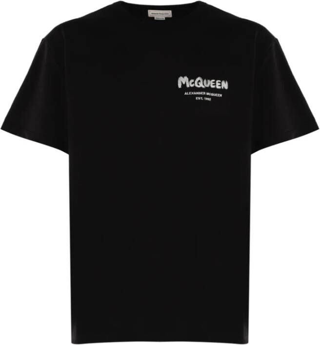 Alexander mcqueen t-shirt Zwart Heren