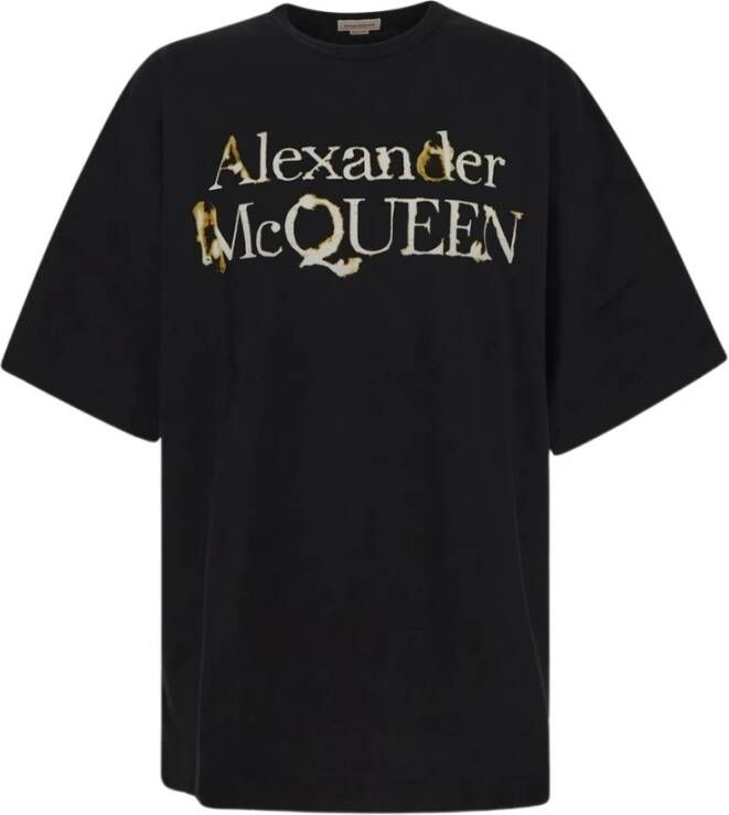 Alexander mcqueen t-shirt Zwart Heren