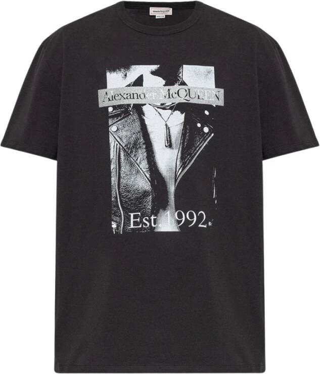 Alexander mcqueen T-shirt Zwart Heren
