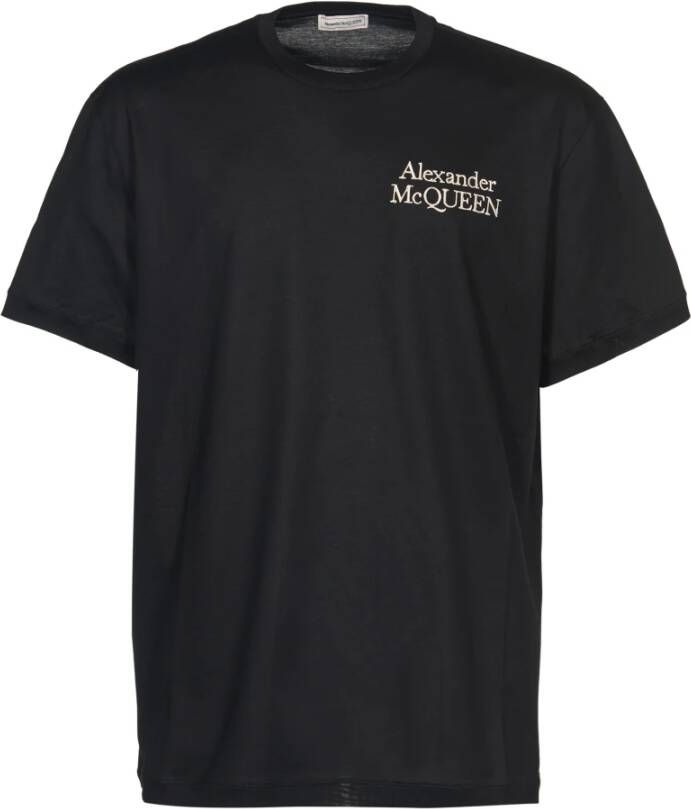 Alexander mcqueen T-shirts and Polos Black Zwart Heren