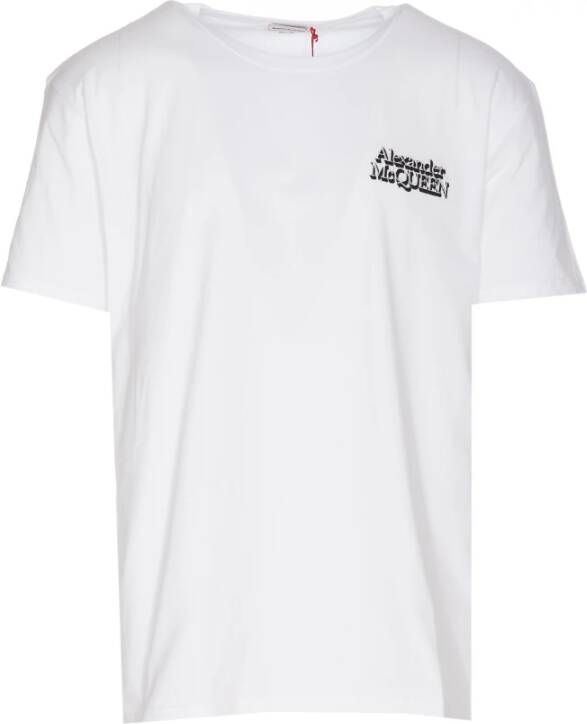 Alexander mcqueen T-shirts and Polos White Wit Heren