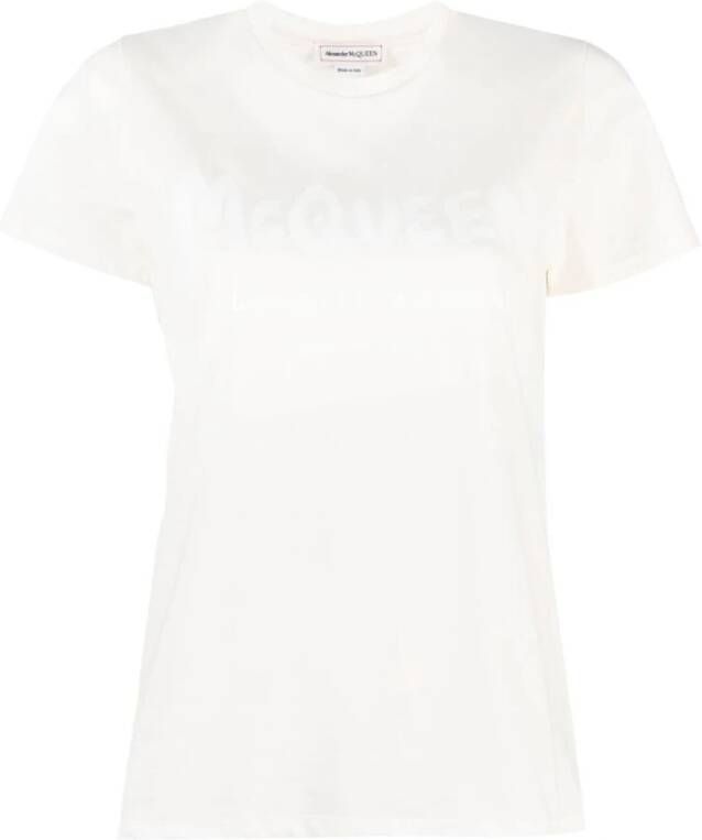 Alexander mcqueen T-shirts and Polos Wit Dames