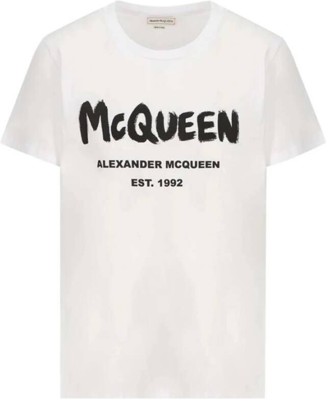 Alexander mcqueen T-Shirts Wit Dames