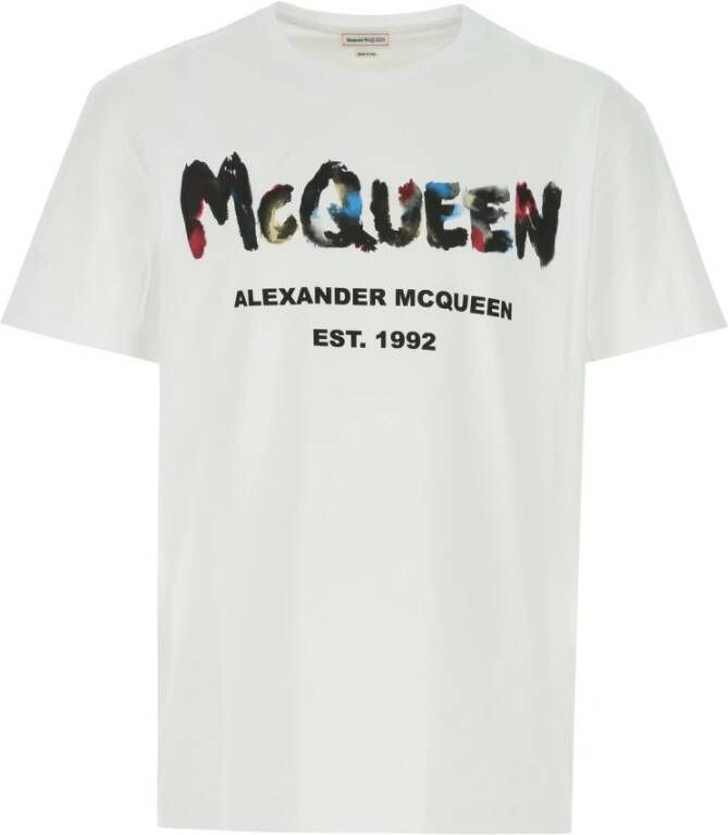 Alexander mcqueen T-shirts Wit Heren