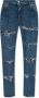 Alexander mcqueen Versleten jeans Blauw Dames - Thumbnail 1