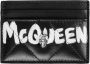 Alexander mcqueen Alexander Queen Leren Portemonnee Black Dames - Thumbnail 1