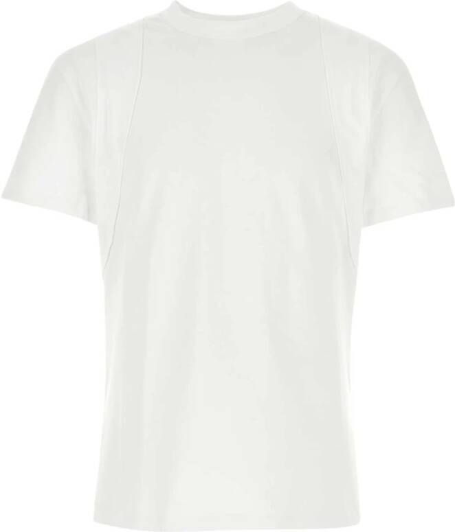 Alexander mcqueen Wit Katoenen T-Shirt voor Heren Wit Heren