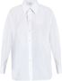Alexander mcqueen Witte Katoenen Overhemd met Knoopsluiting en Lange Mouwen White Dames - Thumbnail 1