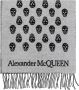 Alexander mcqueen Wollen sjaal Grijs Dames - Thumbnail 1