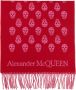 Alexander mcqueen Wollen sjaal Rood Dames - Thumbnail 1