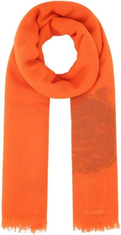 Alexander mcqueen Women Scarf Oranje Dames