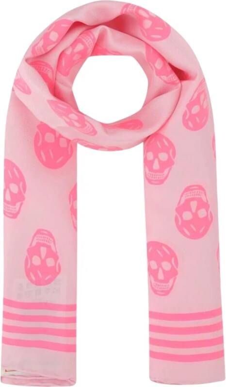 Alexander mcqueen Women Scarf Roze Dames