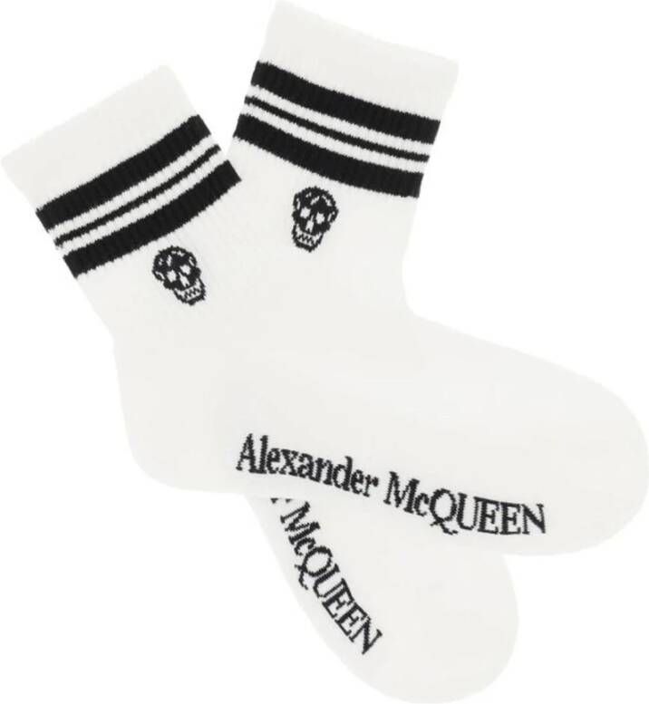 Alexander mcqueen Women Socks Wit Dames