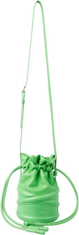 Alexander mcqueen Zachte curve schoudertas Groen Dames