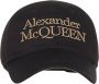 Alexander mcqueen Zwarte geborduurde hoeden met verstelbare sluiting Zwart Heren - Thumbnail 3