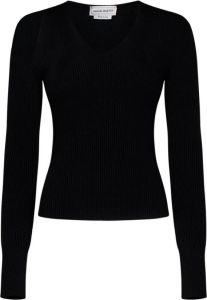 Alexander mcqueen Zwarte Sweatshirts voor Dames Aw23 Zwart Dames