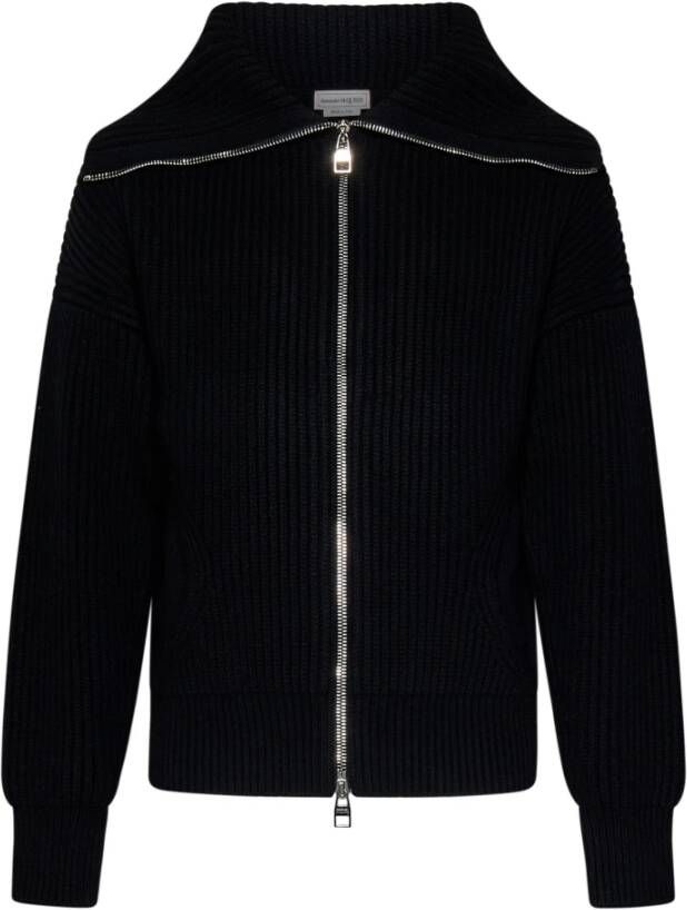 Alexander mcqueen Zwarte Sweatshirts voor Heren Aw23 Zwart Heren
