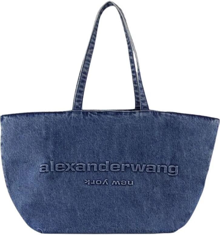 Alexander wang Shoppers & Totes Punch Bag Cotton Blue in blauw