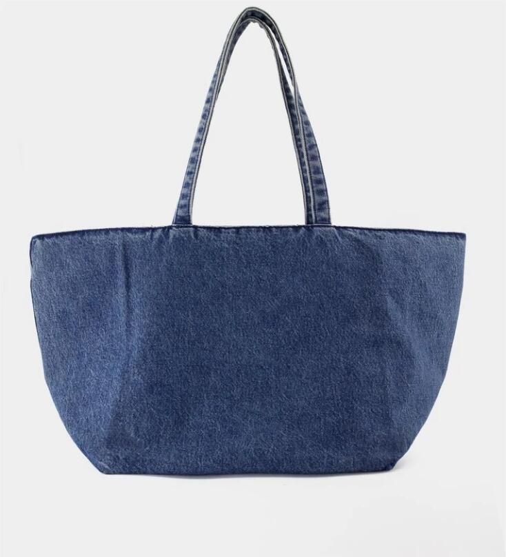 Alexander wang Shoppers & Totes Punch Bag Cotton Blue in blauw - Foto 3