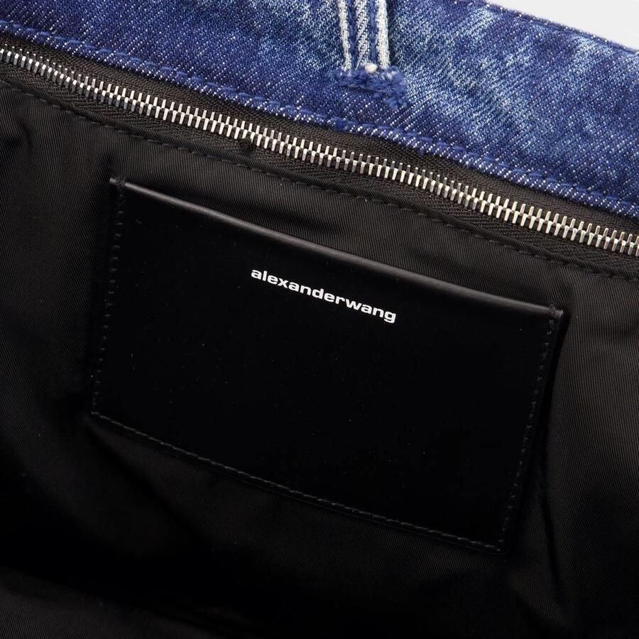 Alexander wang Shoppers & Totes Punch Bag Cotton Blue in blauw - Foto 2