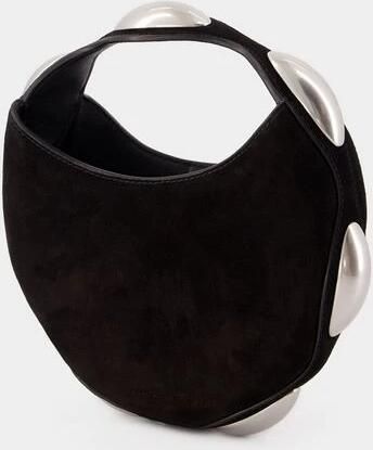 Alexander wang Crossbody bags Dome Circular Top Handle Bag Leather Black in zwart - Foto 3