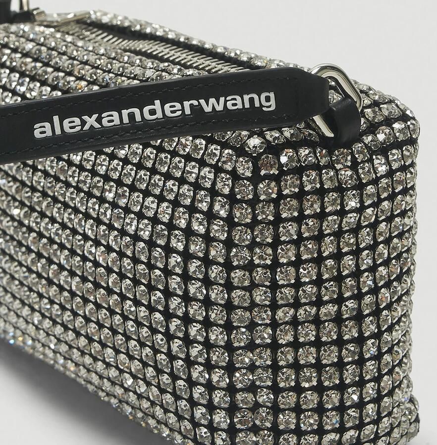 Alexander wang Crossbody bags Heiress Medium Bag Mesh Grey in grijs - Foto 3