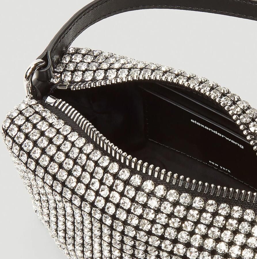 Alexander wang Crossbody bags Heiress Medium Bag Mesh Grey in grijs - Foto 2