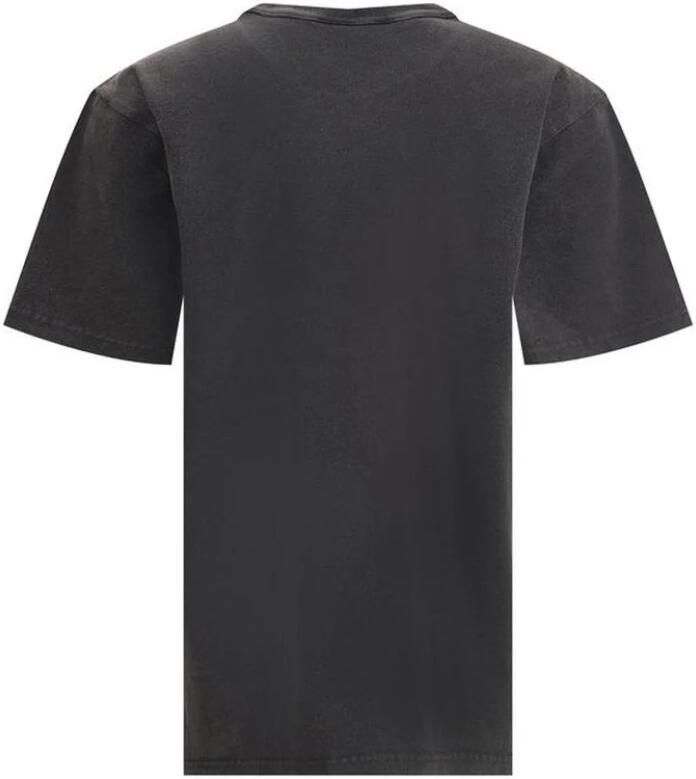 Alexander wang Monogram Grafisch Katoenen T-shirt Black Dames