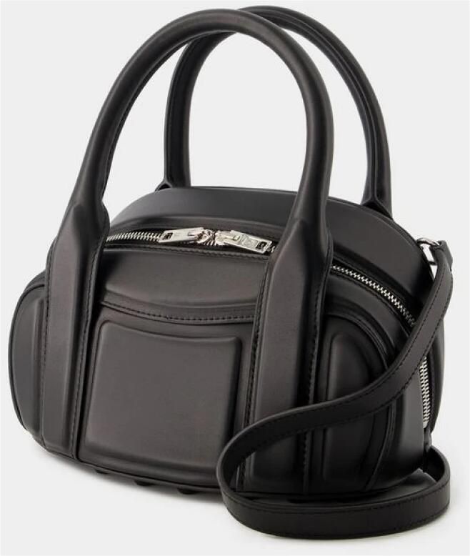 Alexander wang Shoppers Roc Small Shoulder Bag Leather Black in zwart - Foto 3