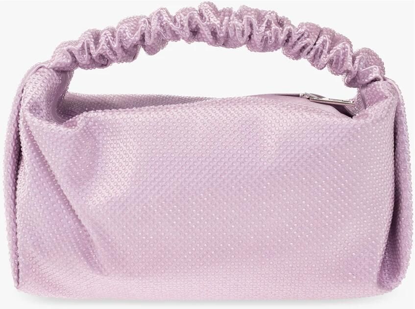 Alexander wang Crossbody bags Mini Scrunchie Handbag Polyester Winsome Orchi in roze - Foto 6