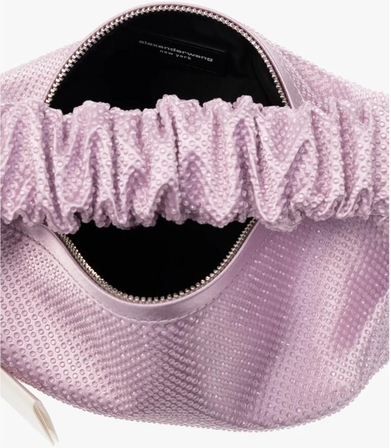 Alexander wang Crossbody bags Mini Scrunchie Handbag Polyester Winsome Orchi in roze - Foto 2