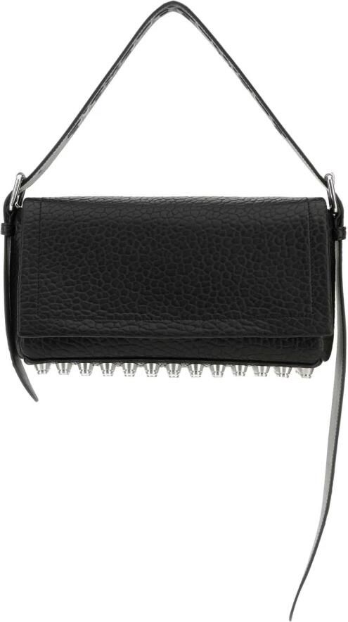 Alexander wang Crossbody bags Black Rich Medium Flap Bag in grijs - Foto 2