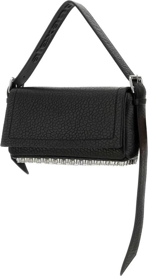 Alexander wang Crossbody bags Black Rich Medium Flap Bag in grijs - Foto 4