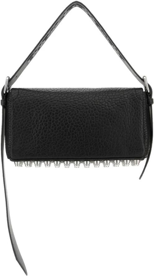 Alexander wang Crossbody bags Black Rich Medium Flap Bag in grijs - Foto 3