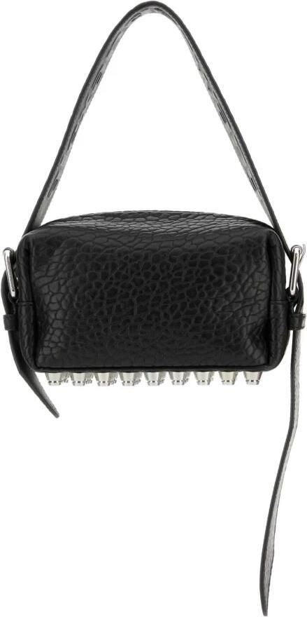 Alexander wang Zwarte Leren Kleine Tas met Verstelbare Banden Black Dames
