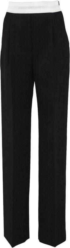 Alexander wang Brede broek Zwart Dames