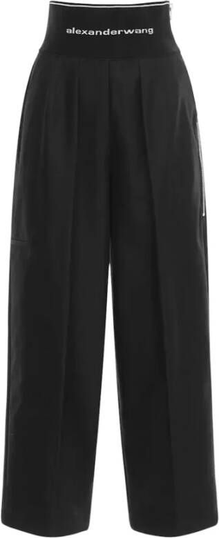 Alexander wang Met hoge taille broek Zwart Dames